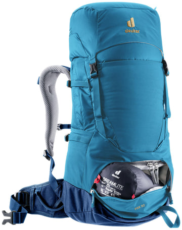 Organized compartments in Deuter Fox 30 for valuables and gear