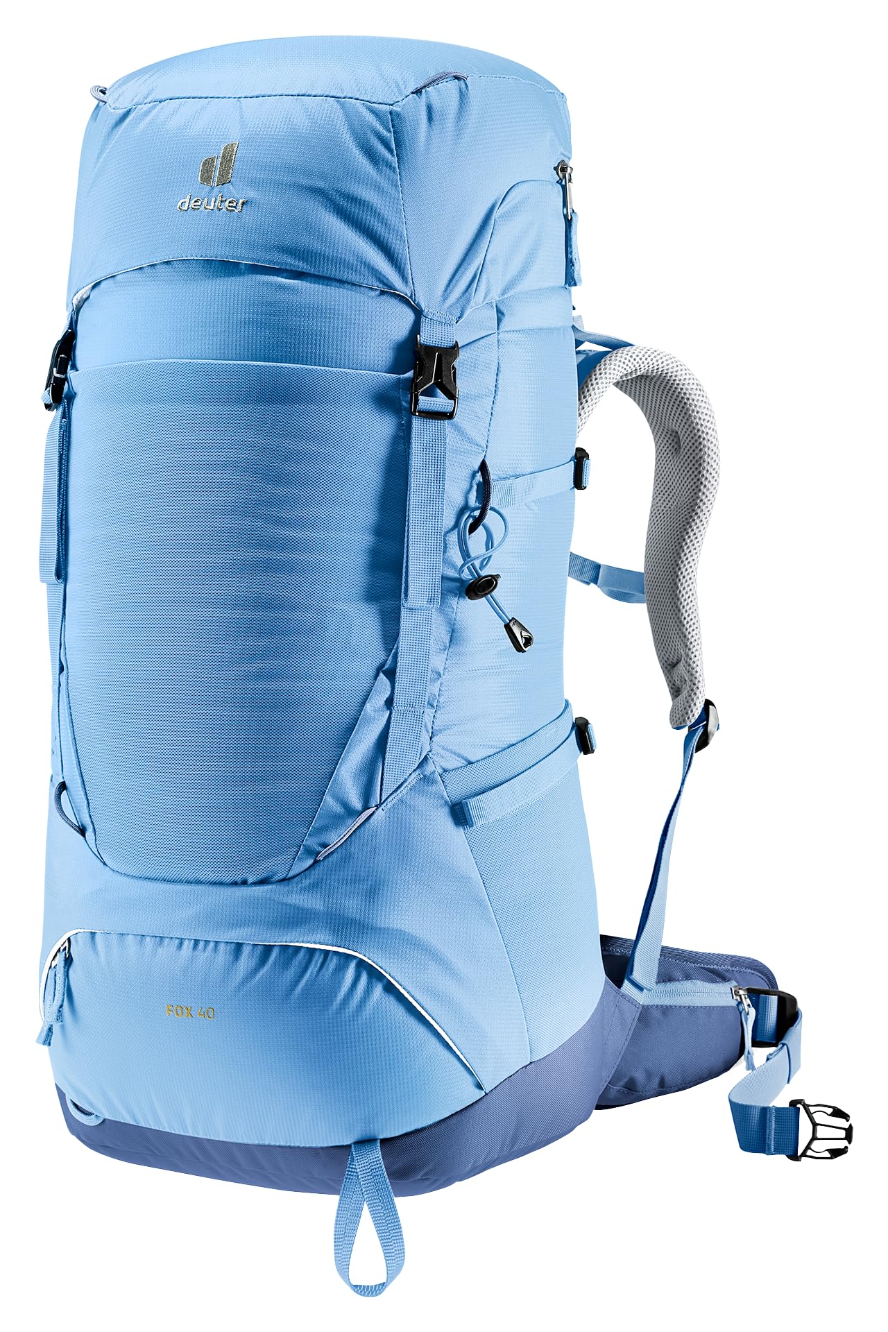 Deuter Fox 40 kids trekking backpack with VariQuick adjustment for growing comfort on hikes
