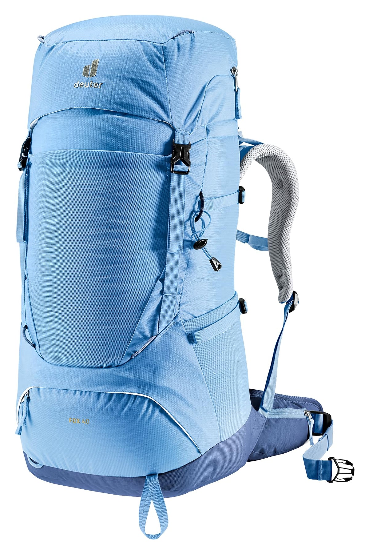 Deuter Fox 40 kids trekking backpack with VariQuick adjustment for growing comfort on hikes