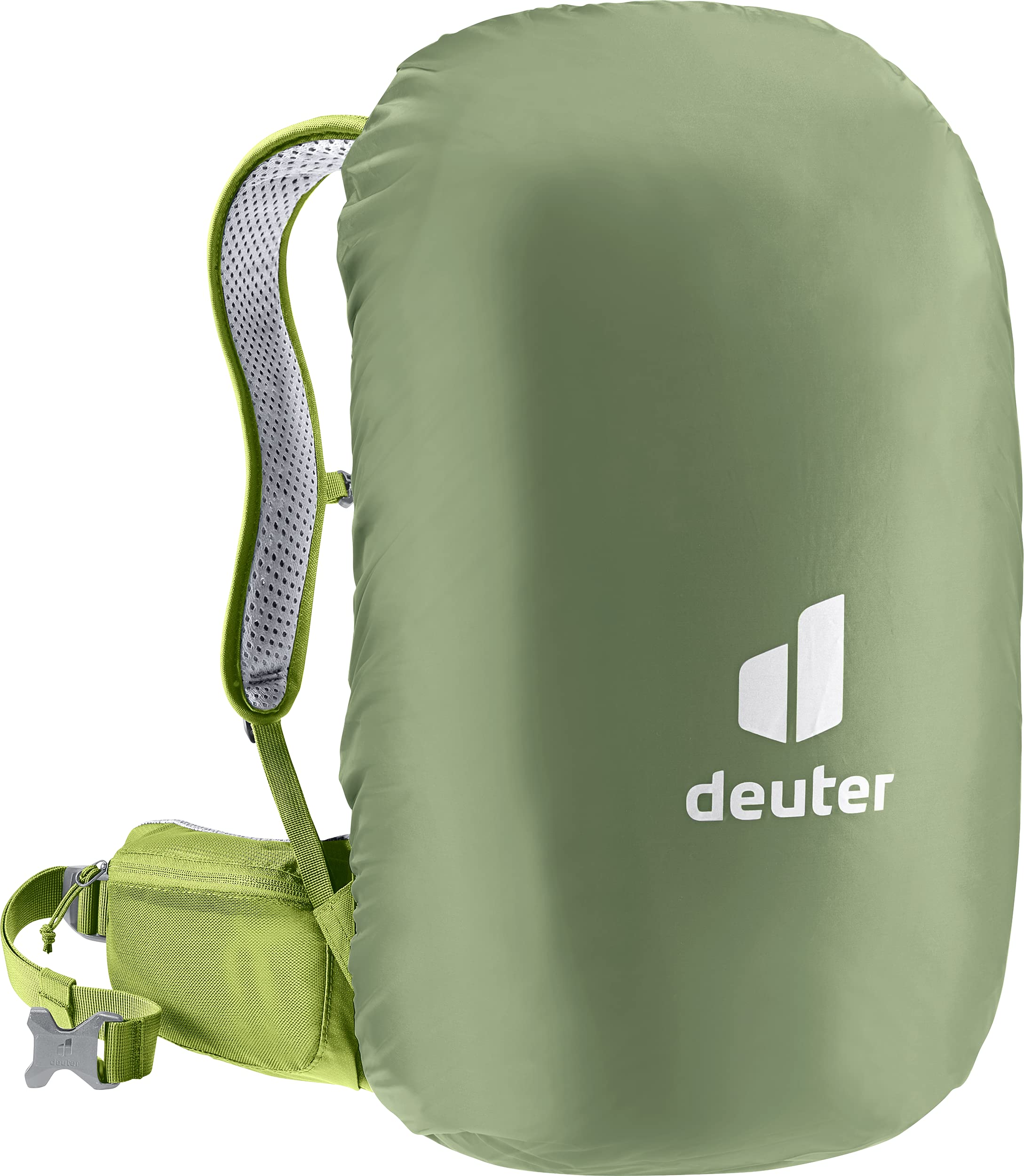 Deuter back system ventilation reduces heat buildup for longer-lasting comfort.
