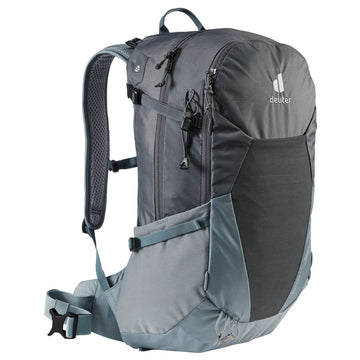 Deuter Futura 23 aircomfort mesh back for cooling ventilation on hikes.