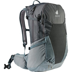 Deuter Futura 25 SL ActiveFit shoulder straps adapting to movement.