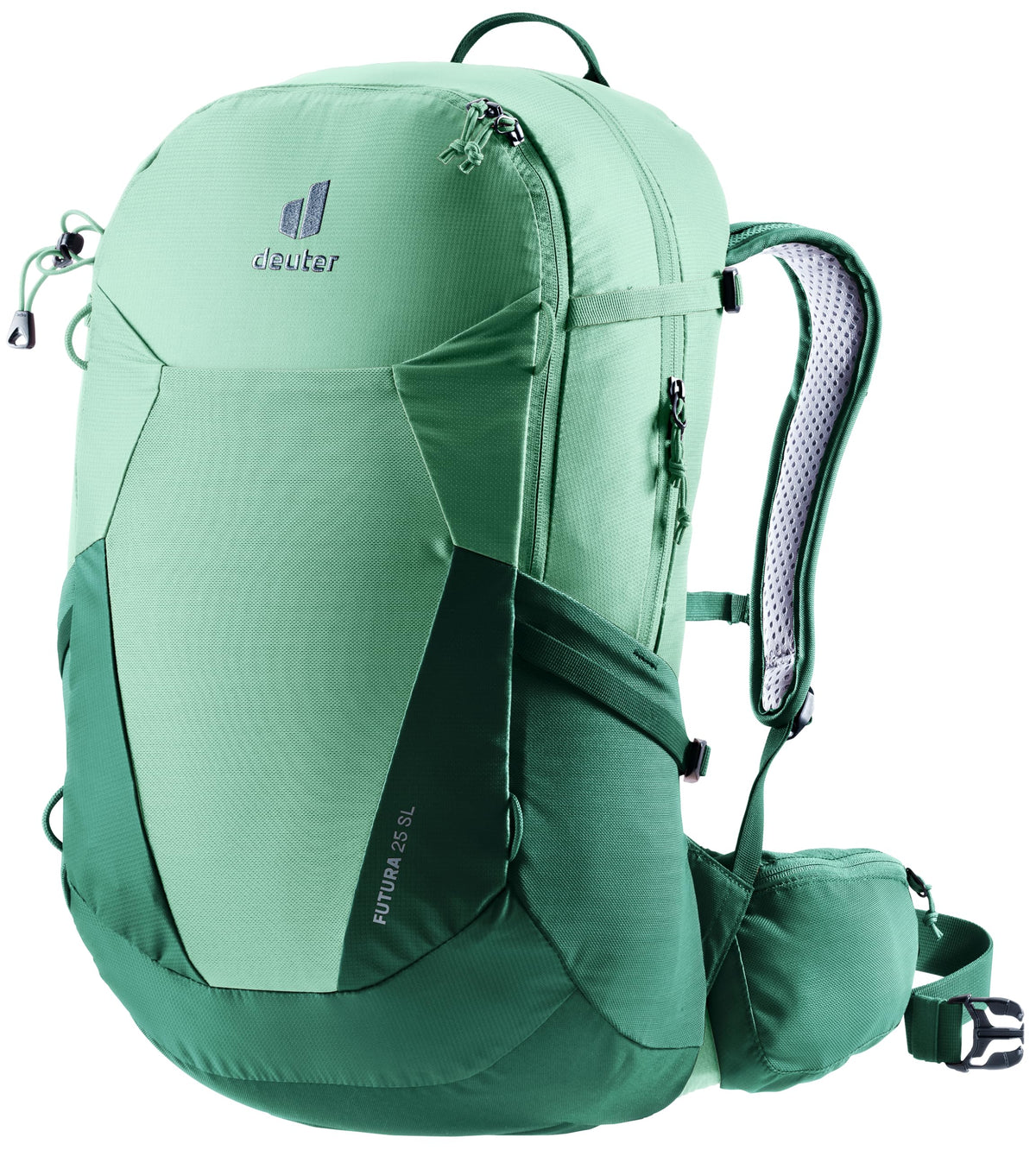 Deuter Futura 25 SL backpack with Aircomfort back system for breathable comfort on hikes.