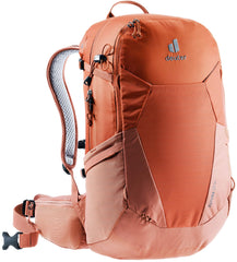 Deuter Futura 25 SL backpanel with Aircomfort ventilation keeps your back cool on long hikes.