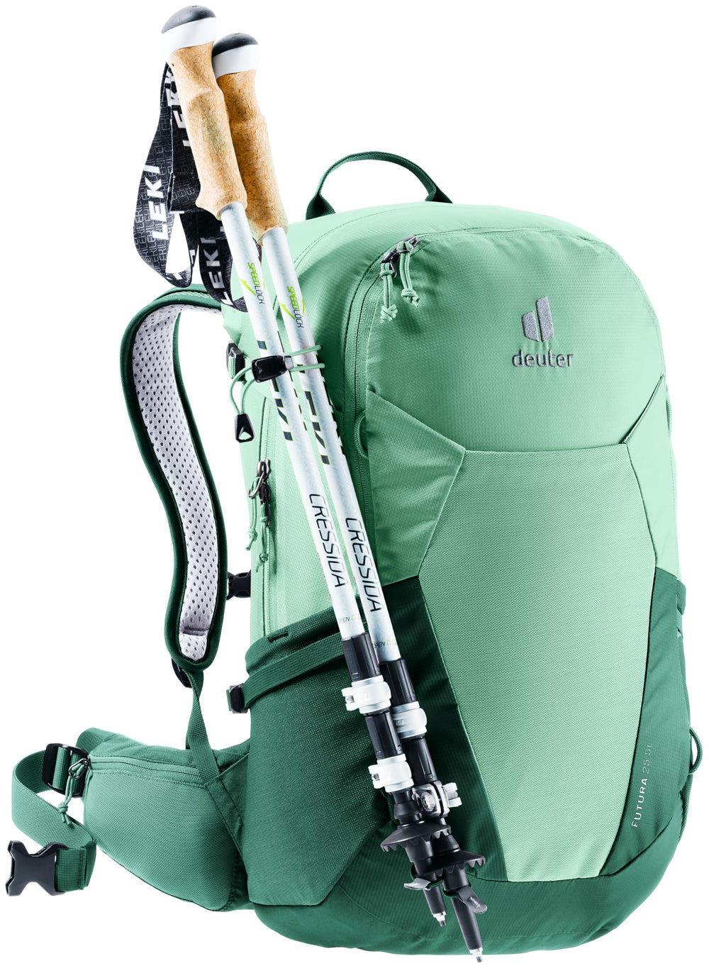 Lightweight daypack suitable for short trips and weekend adventures.