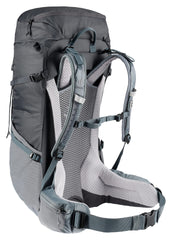 Deuter Futura 30 SL back panel ventilation keeps back cool on climbs