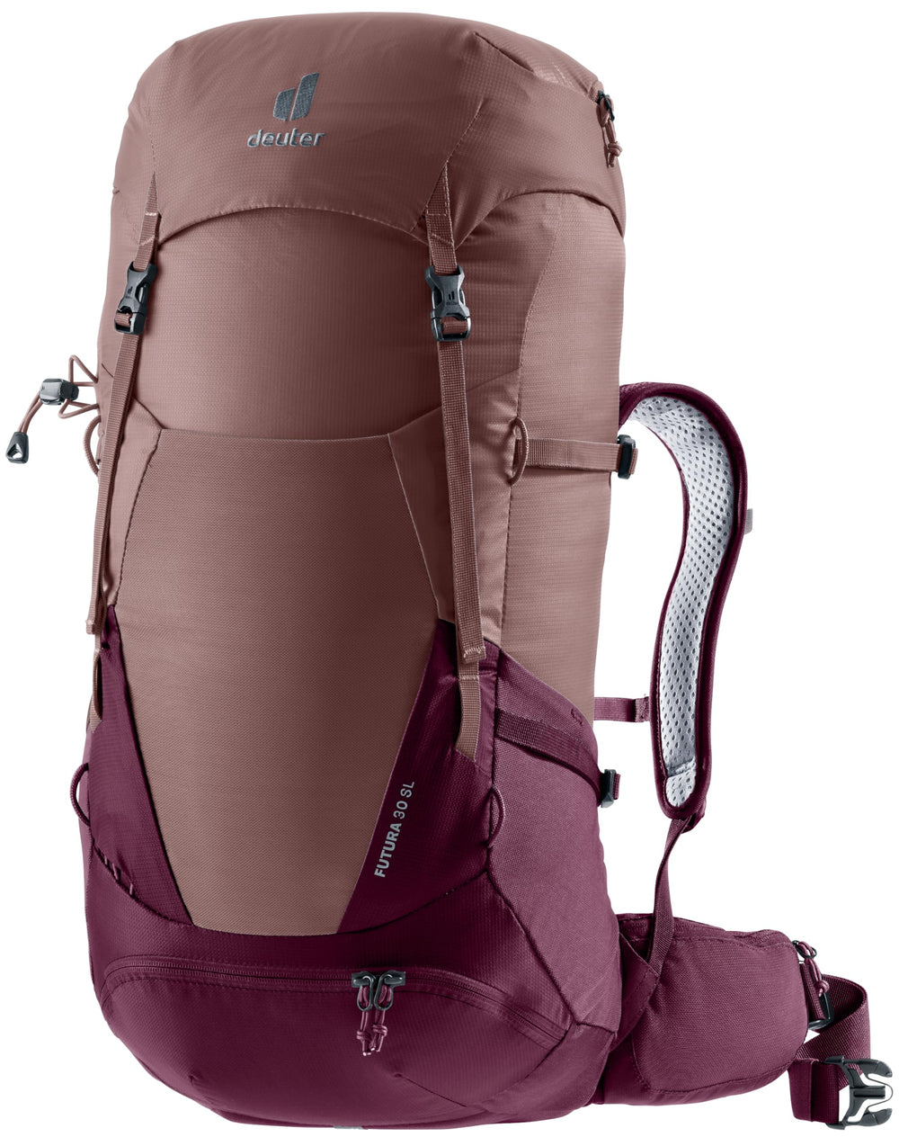 Deuter Futura 30 SL back panel offers breathable comfort for long hikes