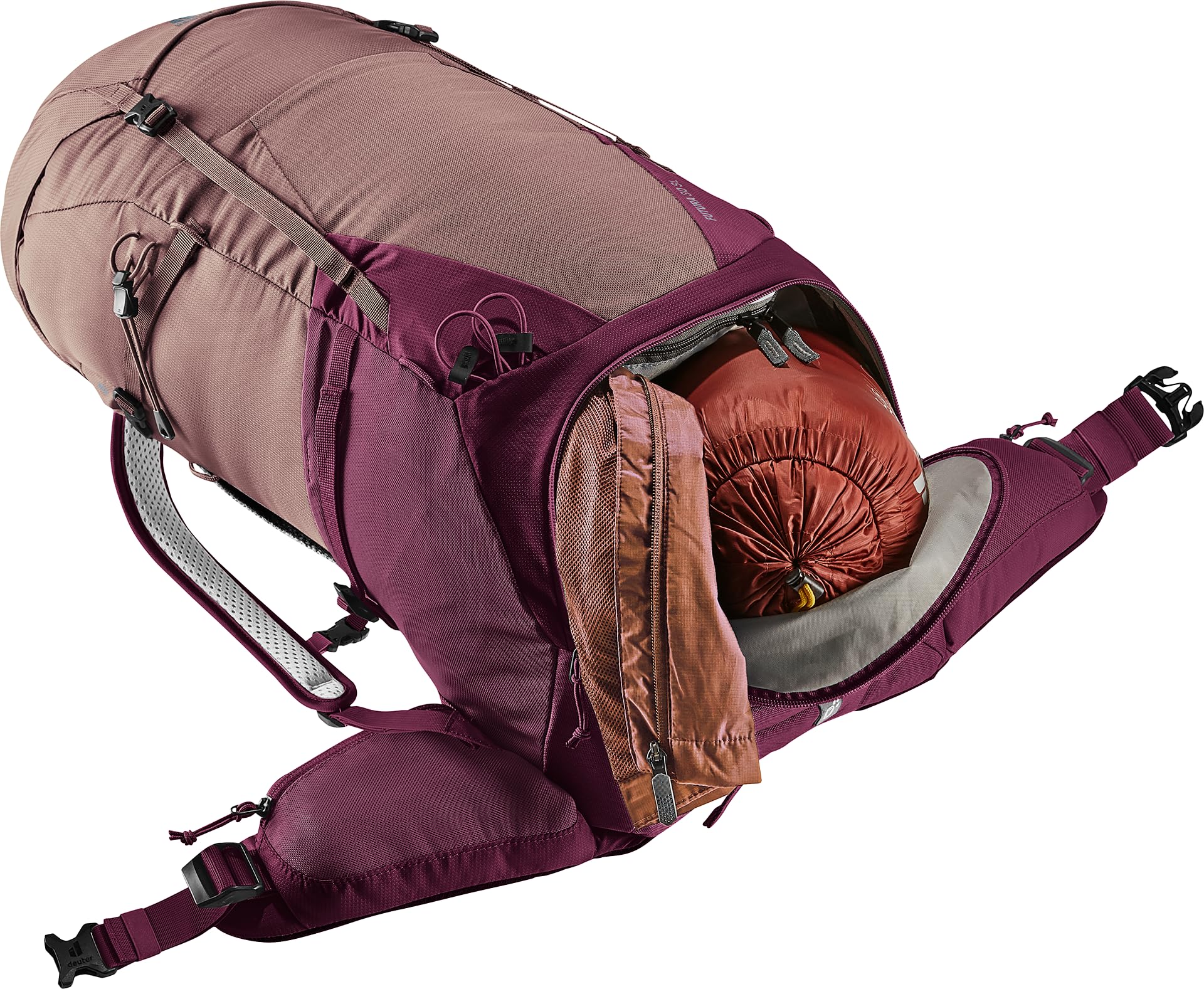 Deuter Futura 30 SL hiking pole loops support quick transitions