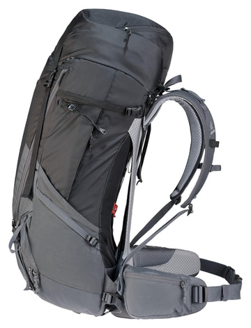 Deuter Futura Air Trek 60-10 ample pockets keep gear organized during treks
