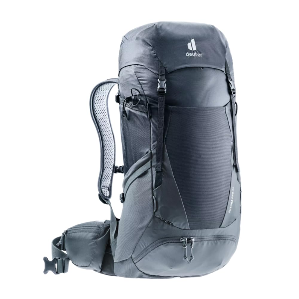Deuter Futura Pro 36 Variflex hip fins adapt to movement