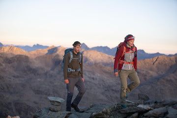 Deuter Futura 27 exterior pockets and straps simplify quick-access gear organization.