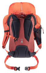 Deuter Guide 24L back panel supports alpine ventilation for long climbs