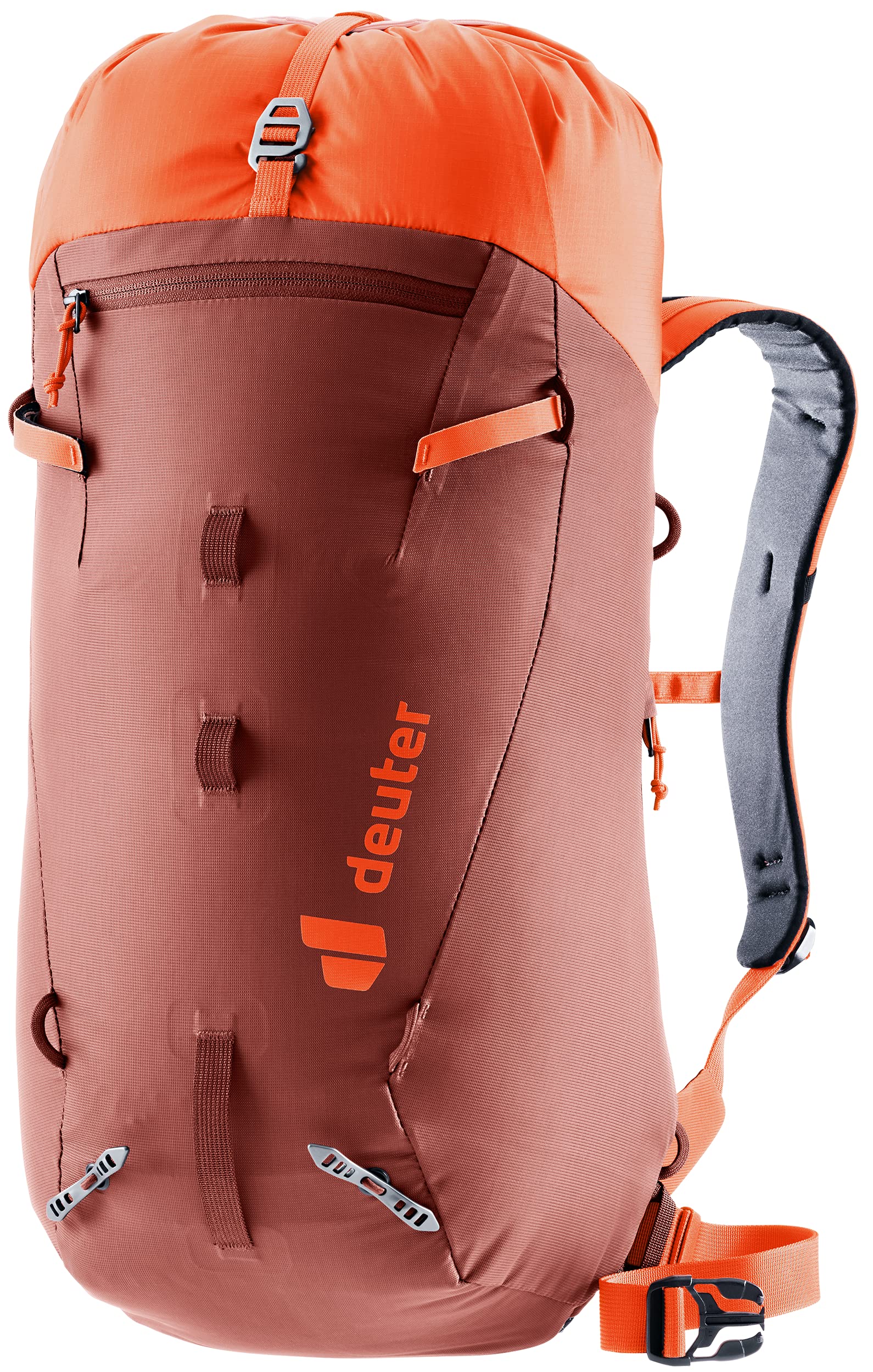 Deuter Guide 24L backpack front view for agile alpine day trips