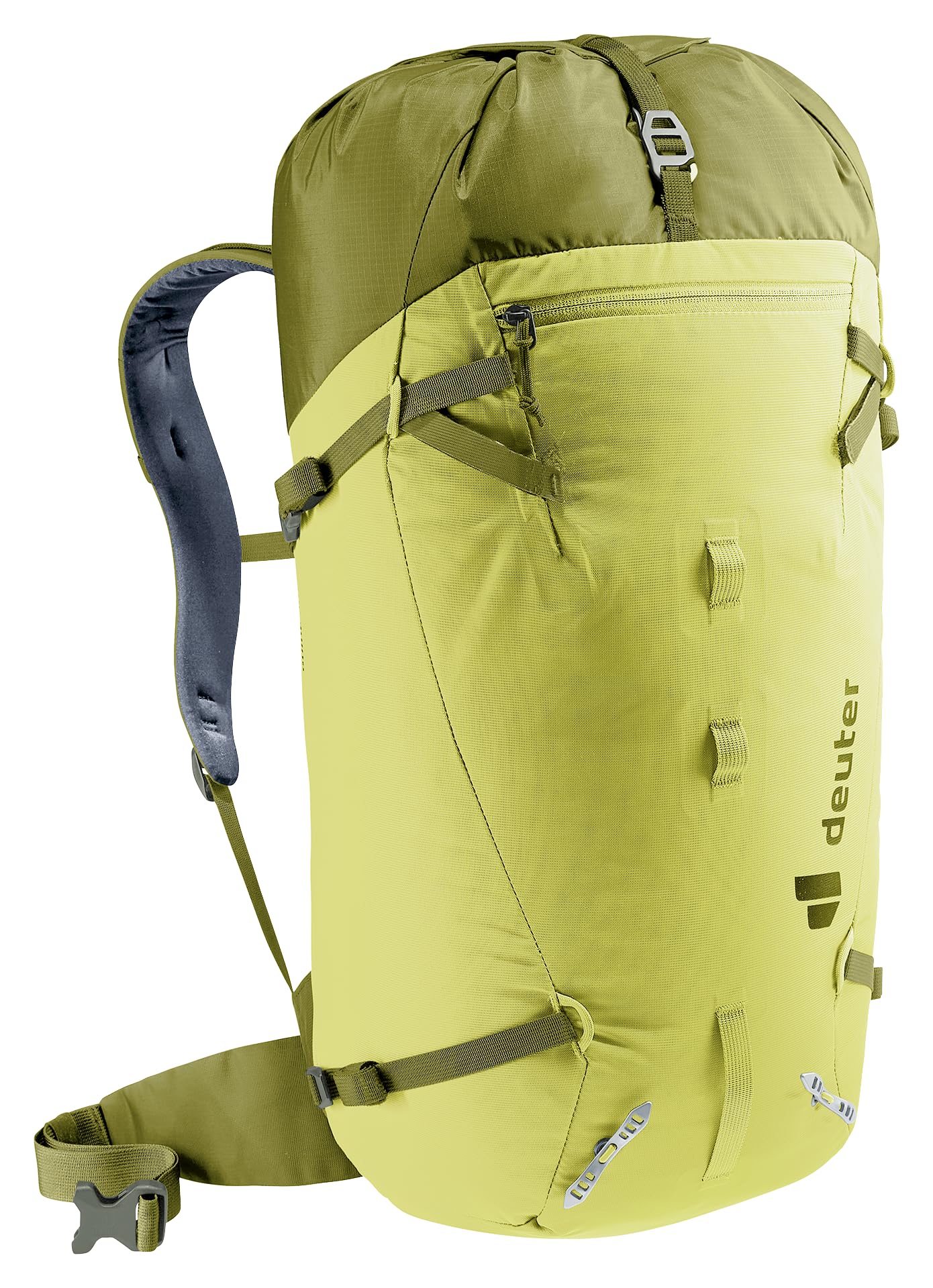 Deuter Guide 30L lid access demonstrates quick main compartment reach