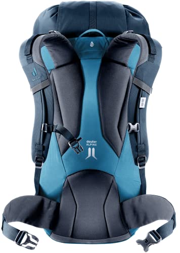 Close-up of Deuter Guide 30L Alpine Back system promoting breathable ventilation