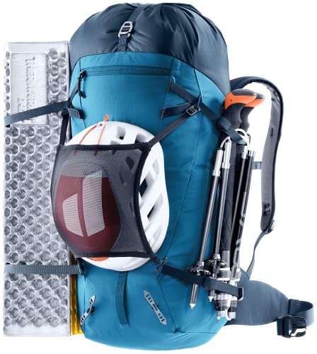 Deuter Guide 30L ice axe attachment securing tools on alpine routes