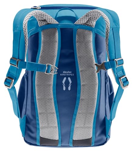 Deuter Junior lid pocket demonstrates organized quick-access storage
