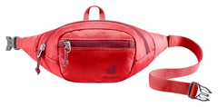 Deuter Junior Belt front pocket with key clip for quick access.