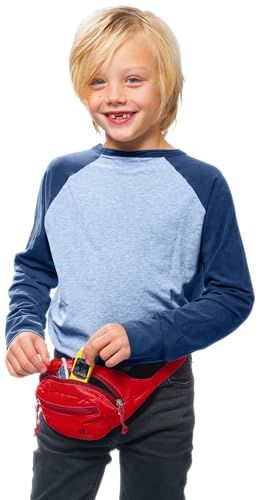 Deuter Junior Belt main compartment with internal mesh pocket for organization.