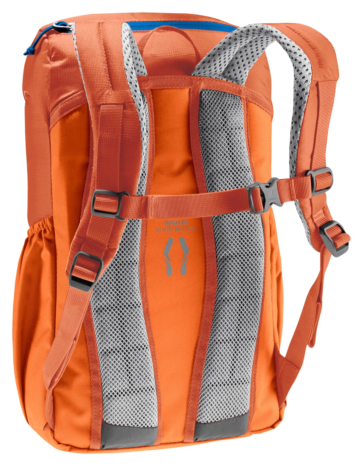 Deuter Junior zippered lid compartment helps keep small items organized.