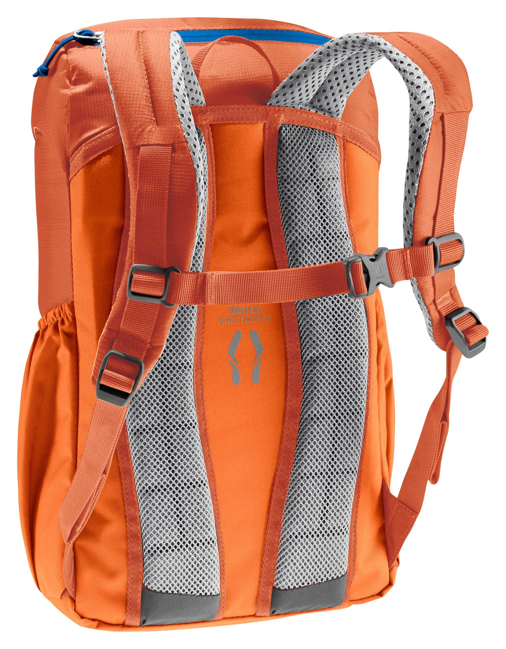 Deuter Junior zippered lid compartment helps keep small items organized.