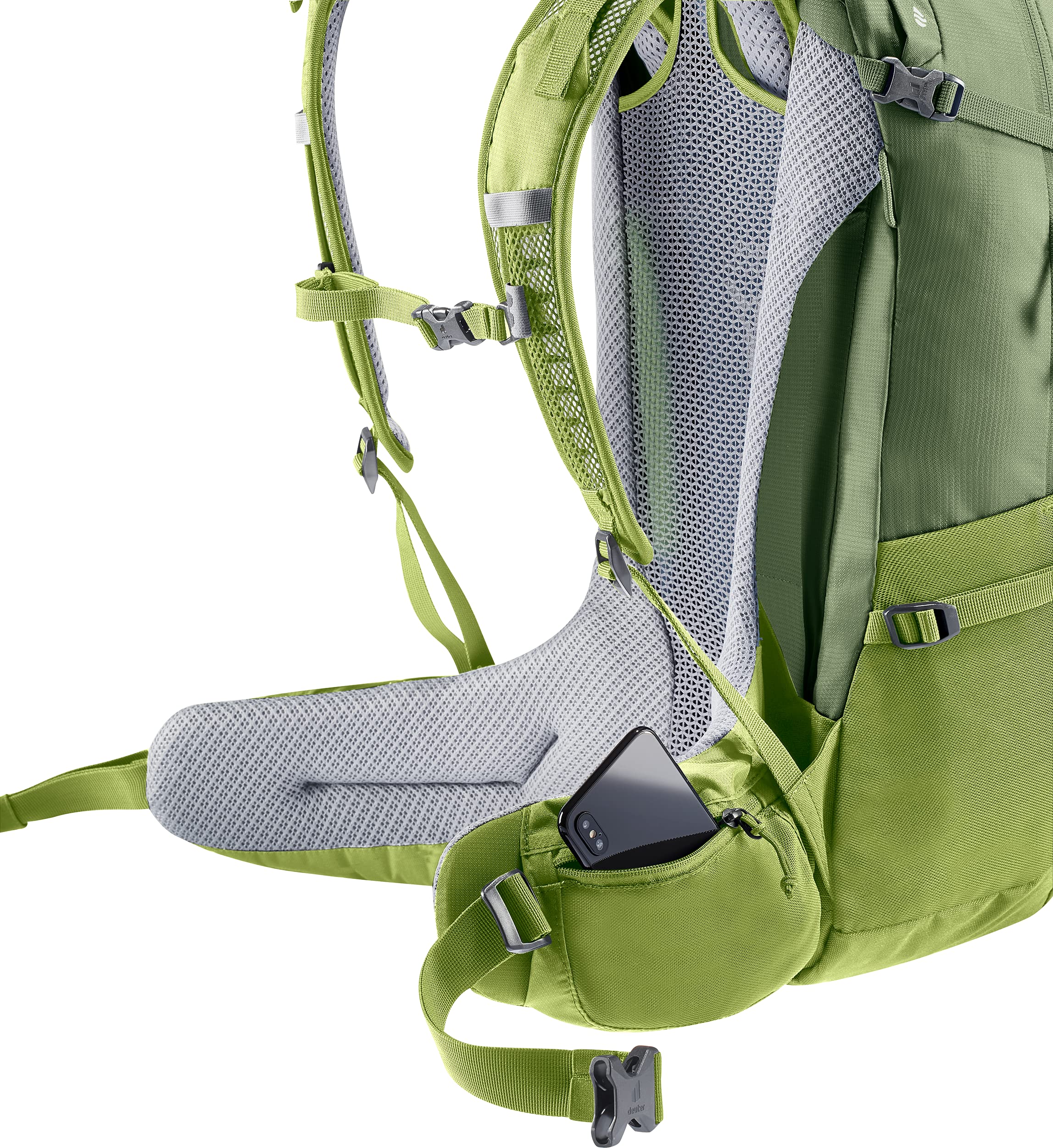 Deuter lightweight design makes this 27l pack ideal for sporty day hikes.