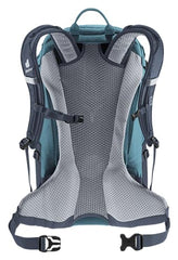 Deuter minimalistic 23l Atlantic-Ink hip belt supports stable load transfer during hikes.