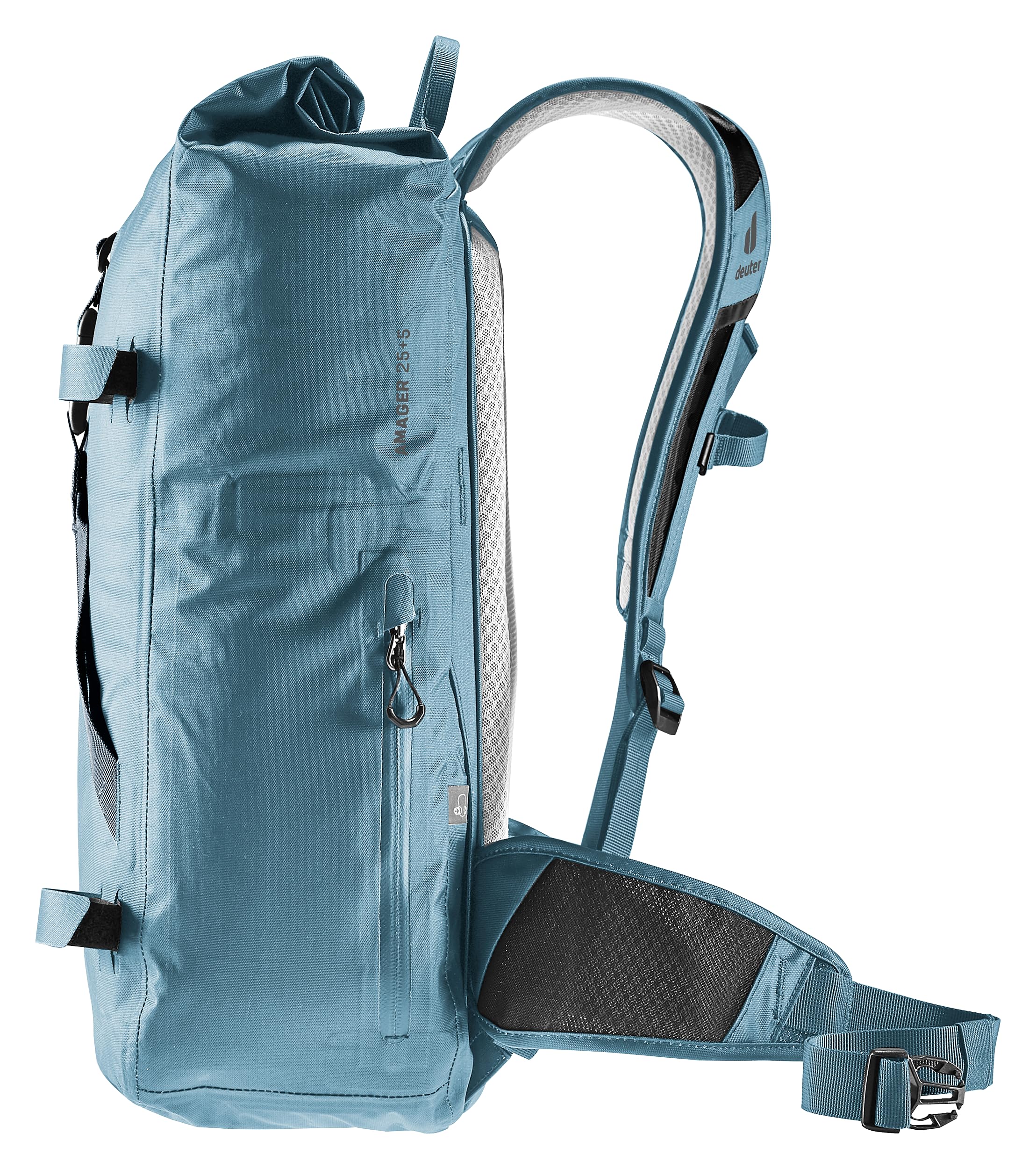 Deuter Minimalistic Atlantic helmet-attachment loops offer quick gear attachment.