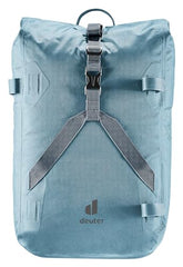 Deuter Minimalistic Atlantic waterproof fabric protects contents during rain.
