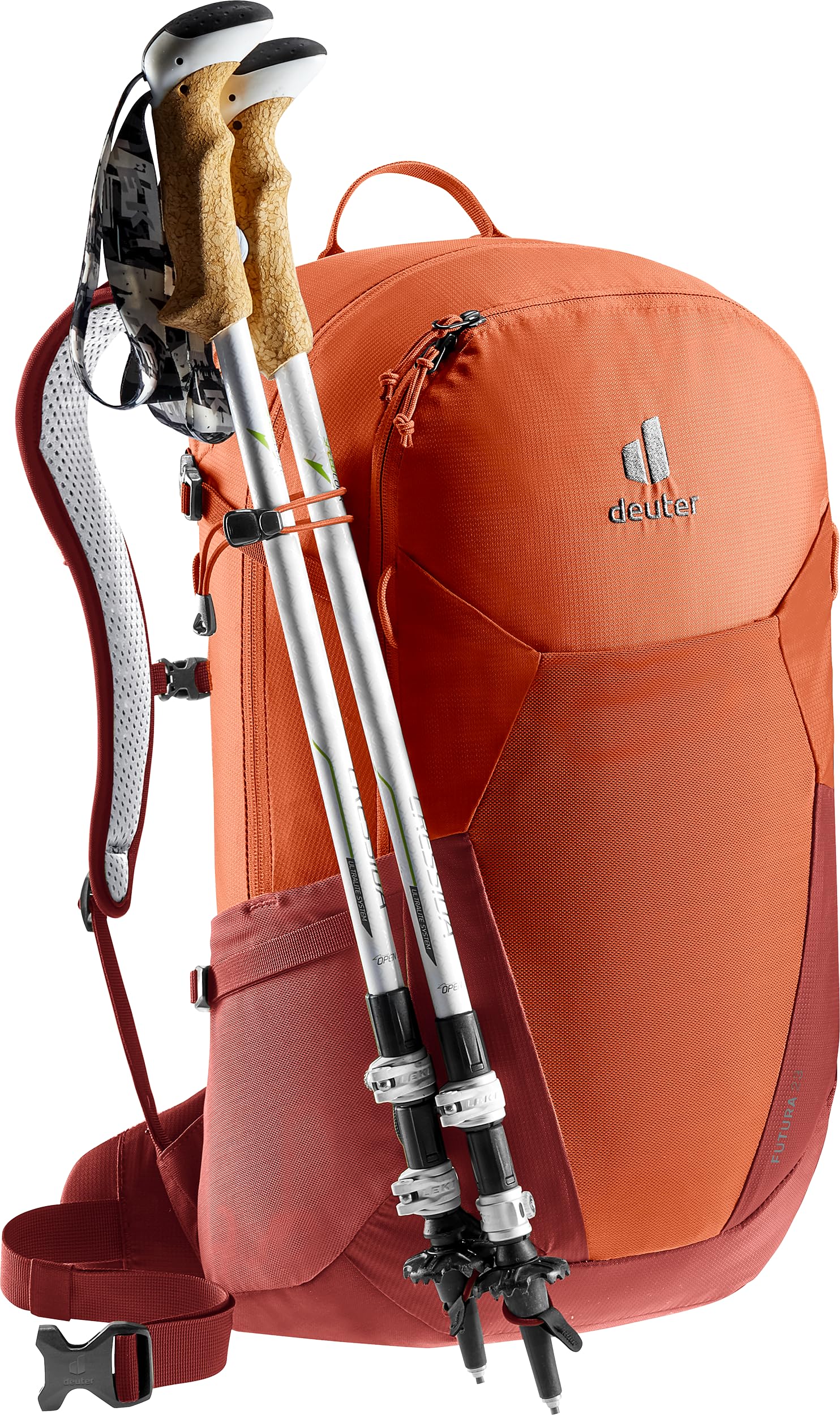 Deuter Minimalistic lightweight 23-liter capacity suits sporty day trips.