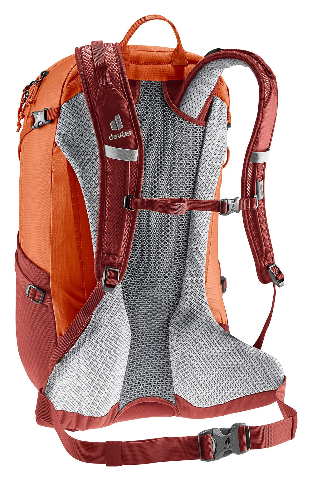 Deuter Minimalistic hip transfer-friendly design helps balance load during hikes.