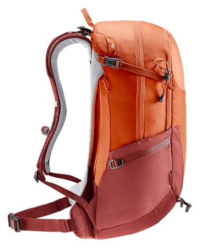 Deuter Minimalistic hydration attachment ready for compatible water bladders on trail.