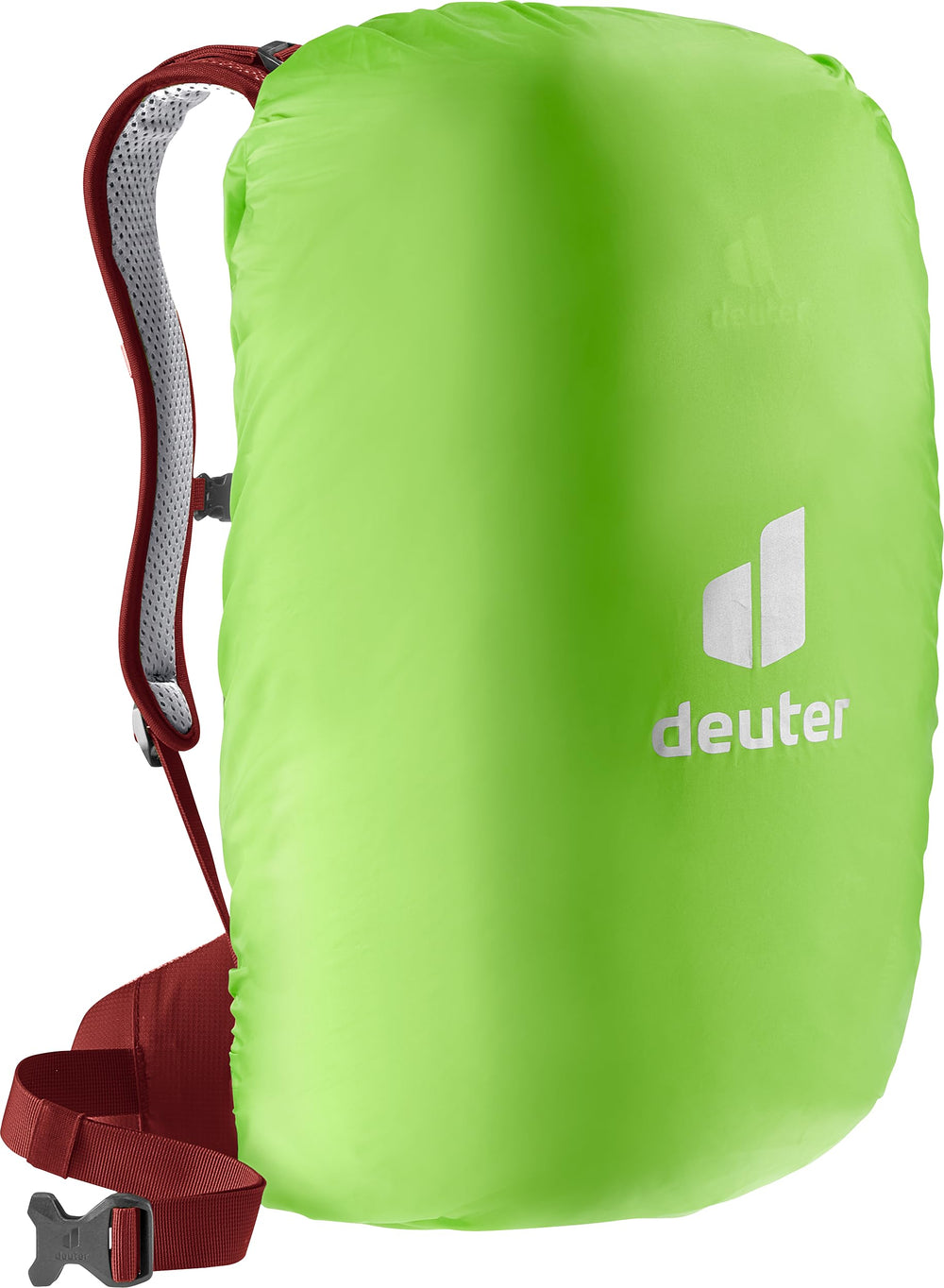 Deuter Minimalistic front pocket dries wet clothes quickly during hikes.