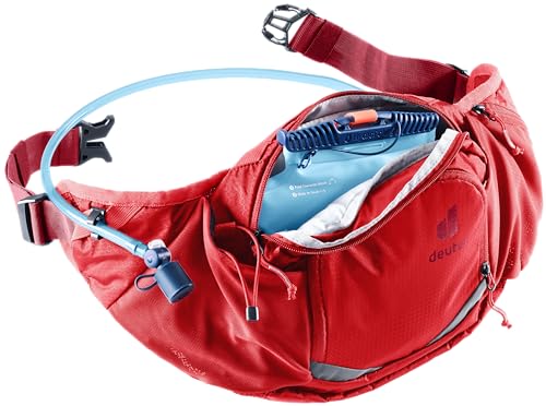 Deuter Pulse 5 bottle holder close-up demonstrates easy access.