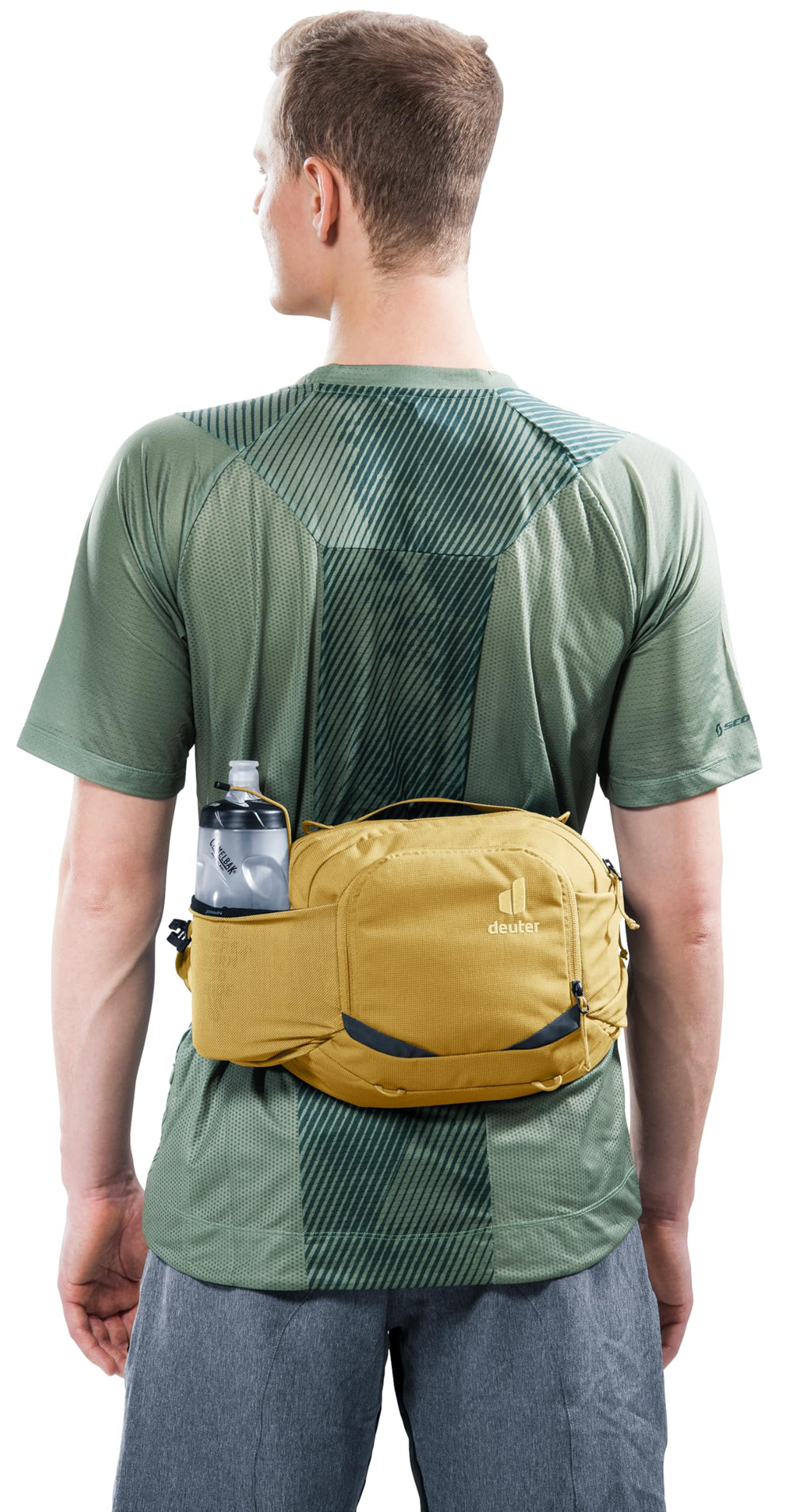 Deuter Pulse Pro 5 hip bag bottle holder and hydration compatibility