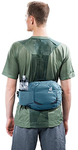 Deuter Pulse Pro 5 W stowable protector holder adds gear capacity.