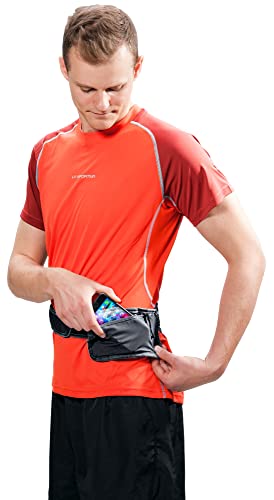 Deuter Shortrail I in-use view with compact storage for essentials.