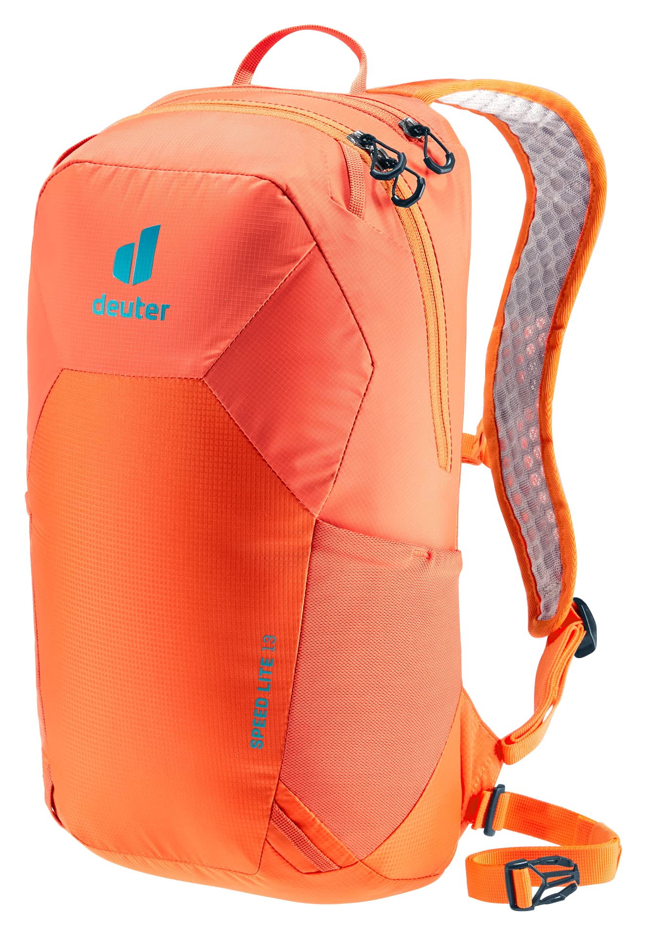 Deuter Speed Lite 13L front view backpack, lightweight and ready for hikers