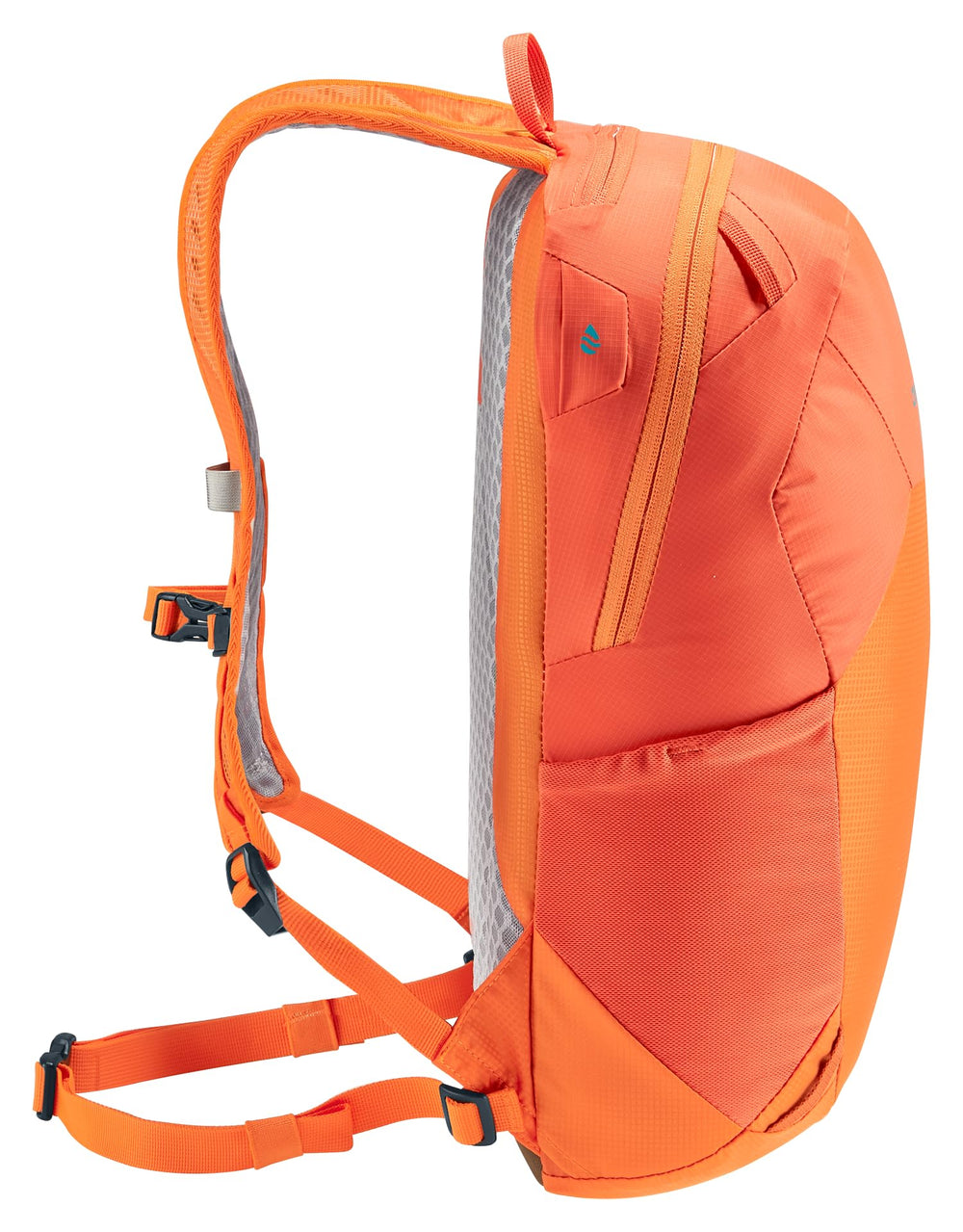 Deuter Speed Lite 13L zipper pulls designed for gloves and cold conditions