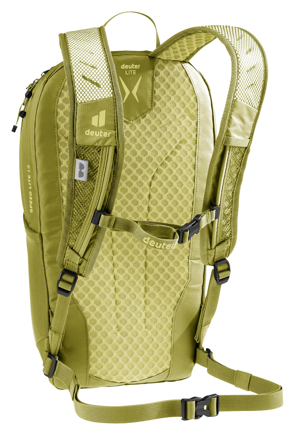 Deuter Speed Lite 13L hydration compatibility enables easy water access on trails.