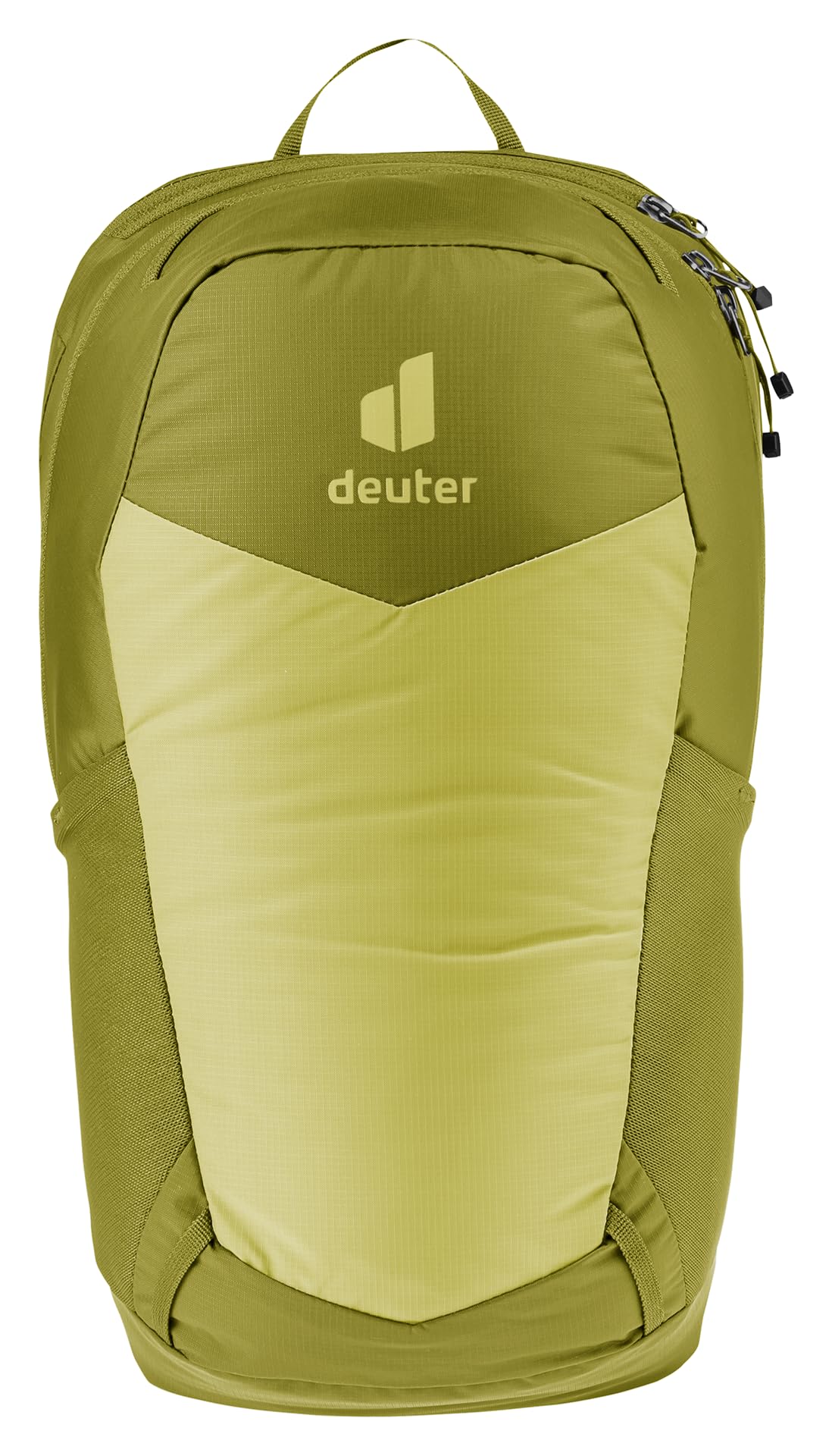 Deuter Speed Lite 13L glasses stow system supports sunglasses on the move.