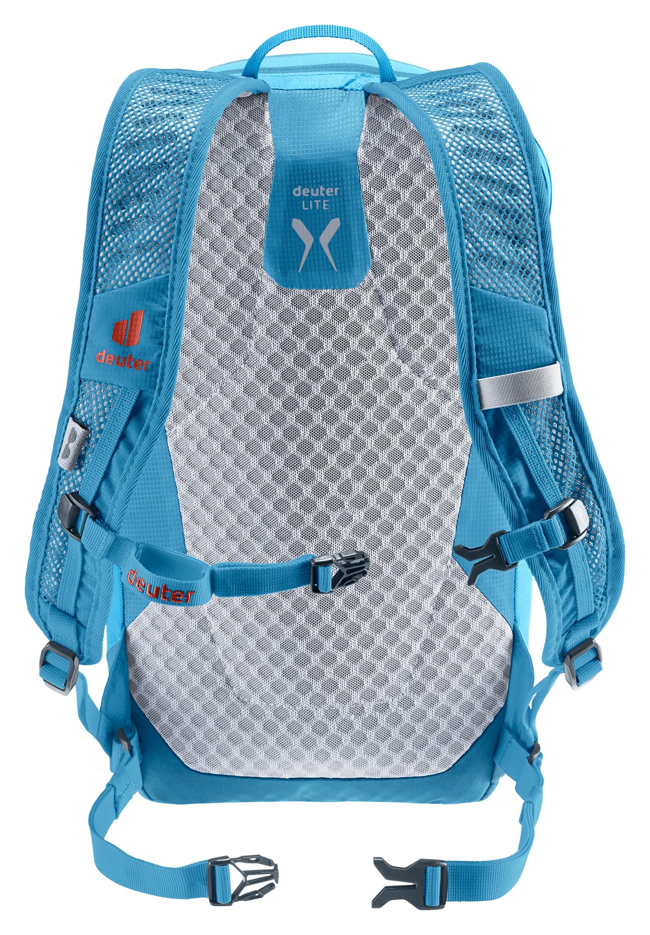 Deuter Speed Lite 17L back view showing compact, stable load for agile trails