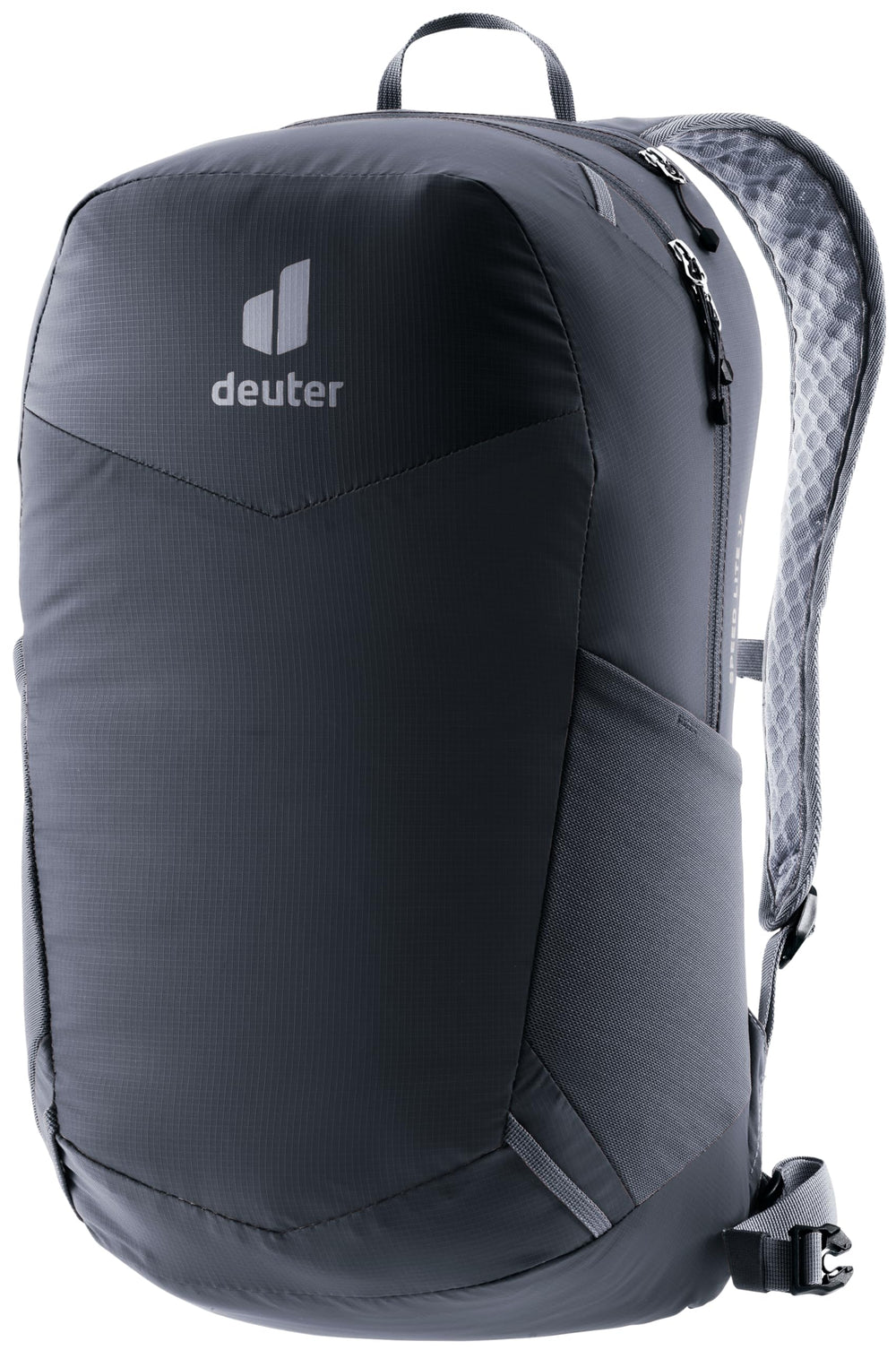 Deuter Speed Lite 17L backpack front view highlights compact design for day hikes.