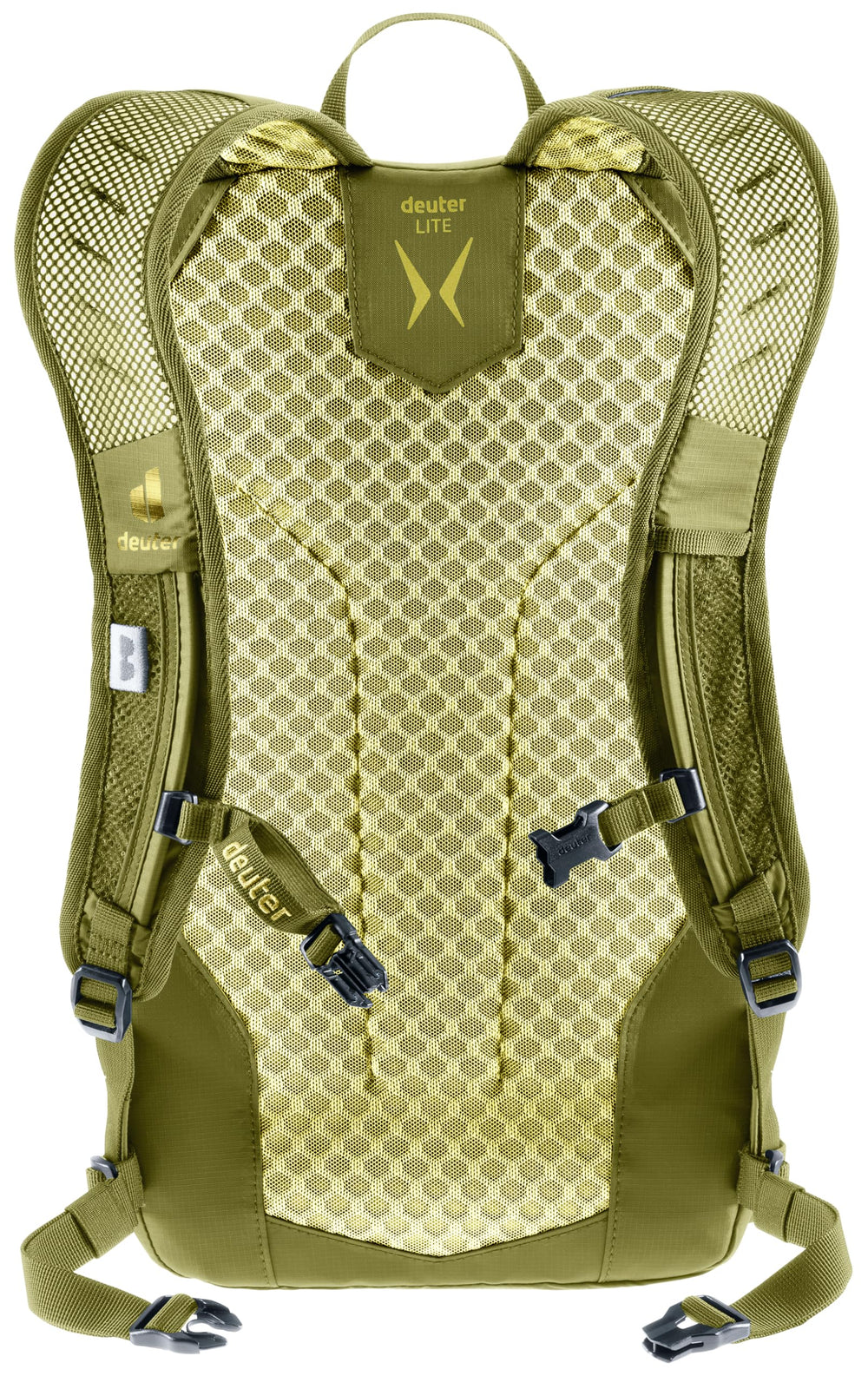Large stretch compartment keeps essentials accessible inside the Deuter Speed Lite 17L