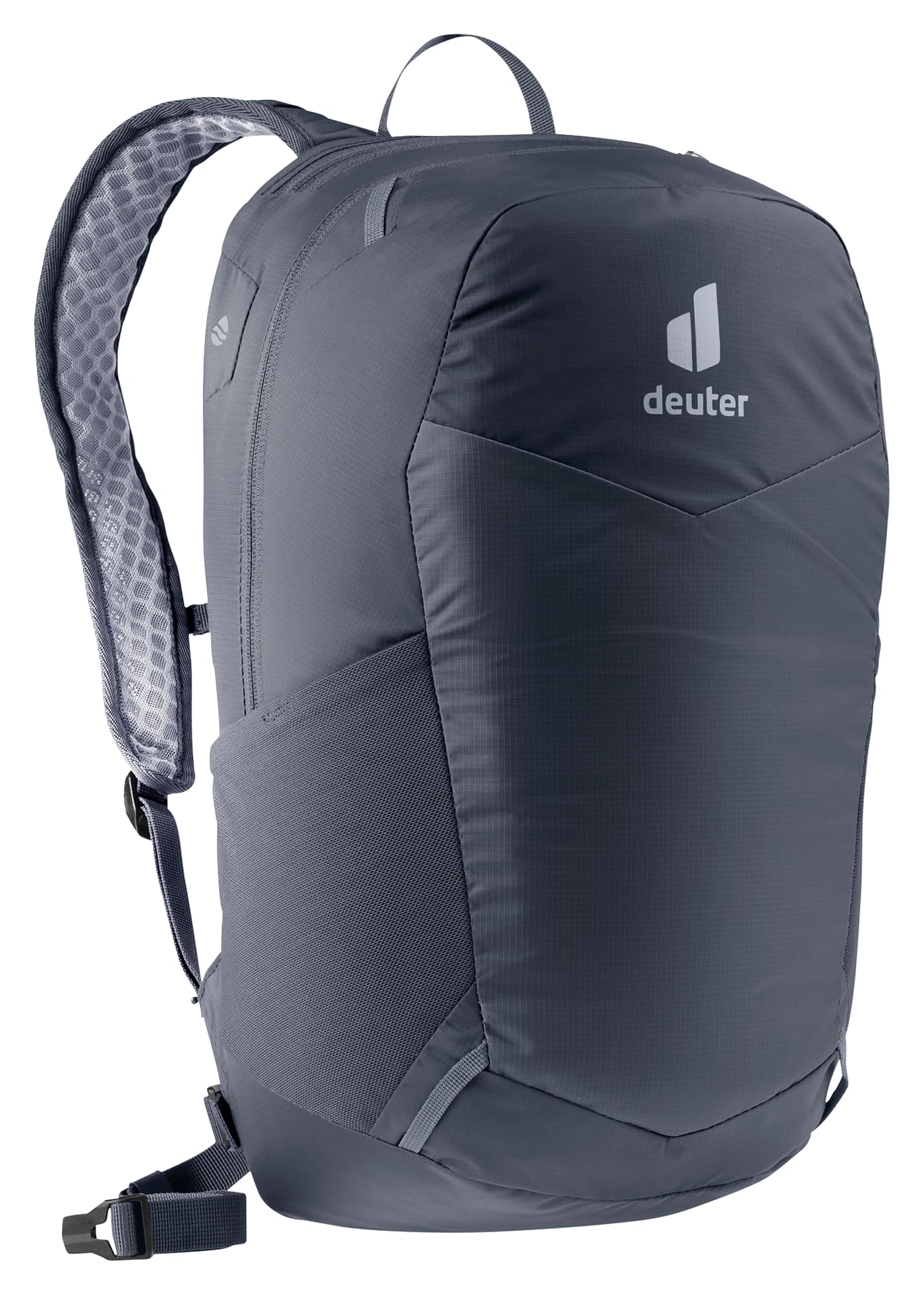 Deuter Speed Lite 17L detachable waist belt for customizable fit and stability.