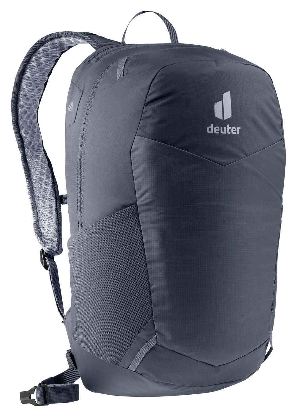 Deuter Speed Lite 17L detachable waist belt for customizable fit and stability.