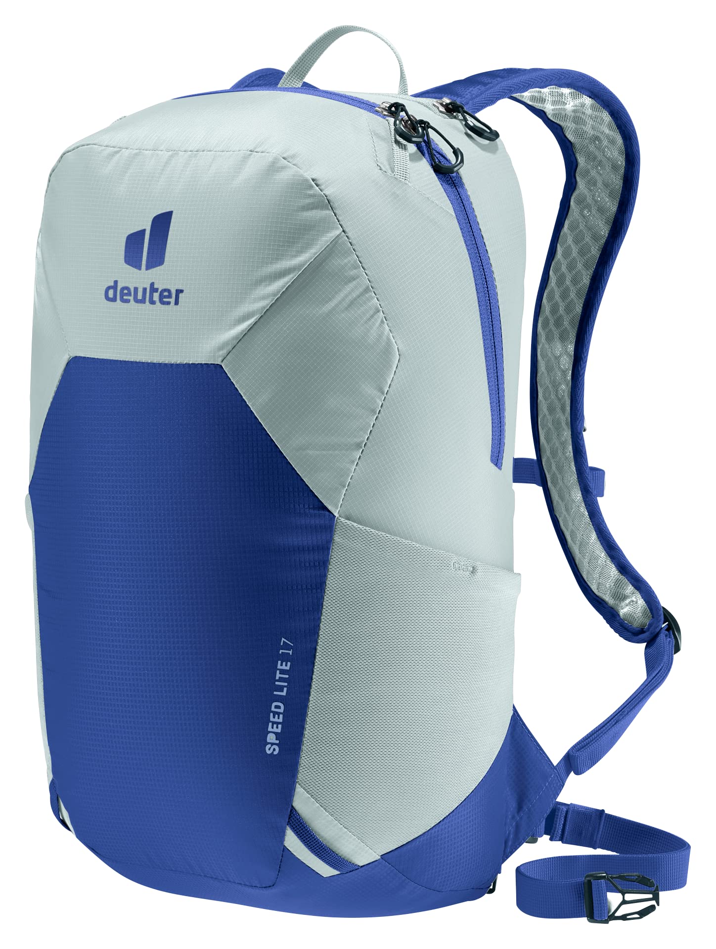 Deuter Speed Lite 17L front view for balanced load during fast day hikes.