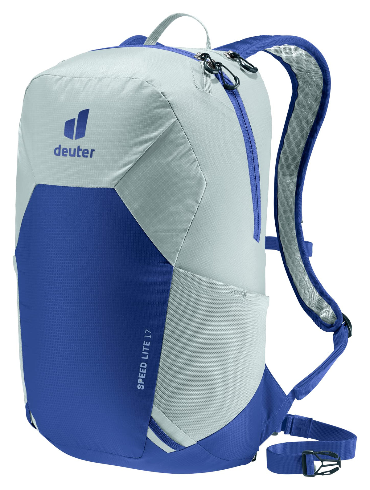Deuter Speed Lite 17L front view for balanced load during fast day hikes.