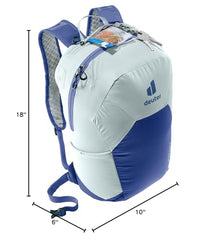 Deuter Speed Lite 17L side pocket detail for easy access.