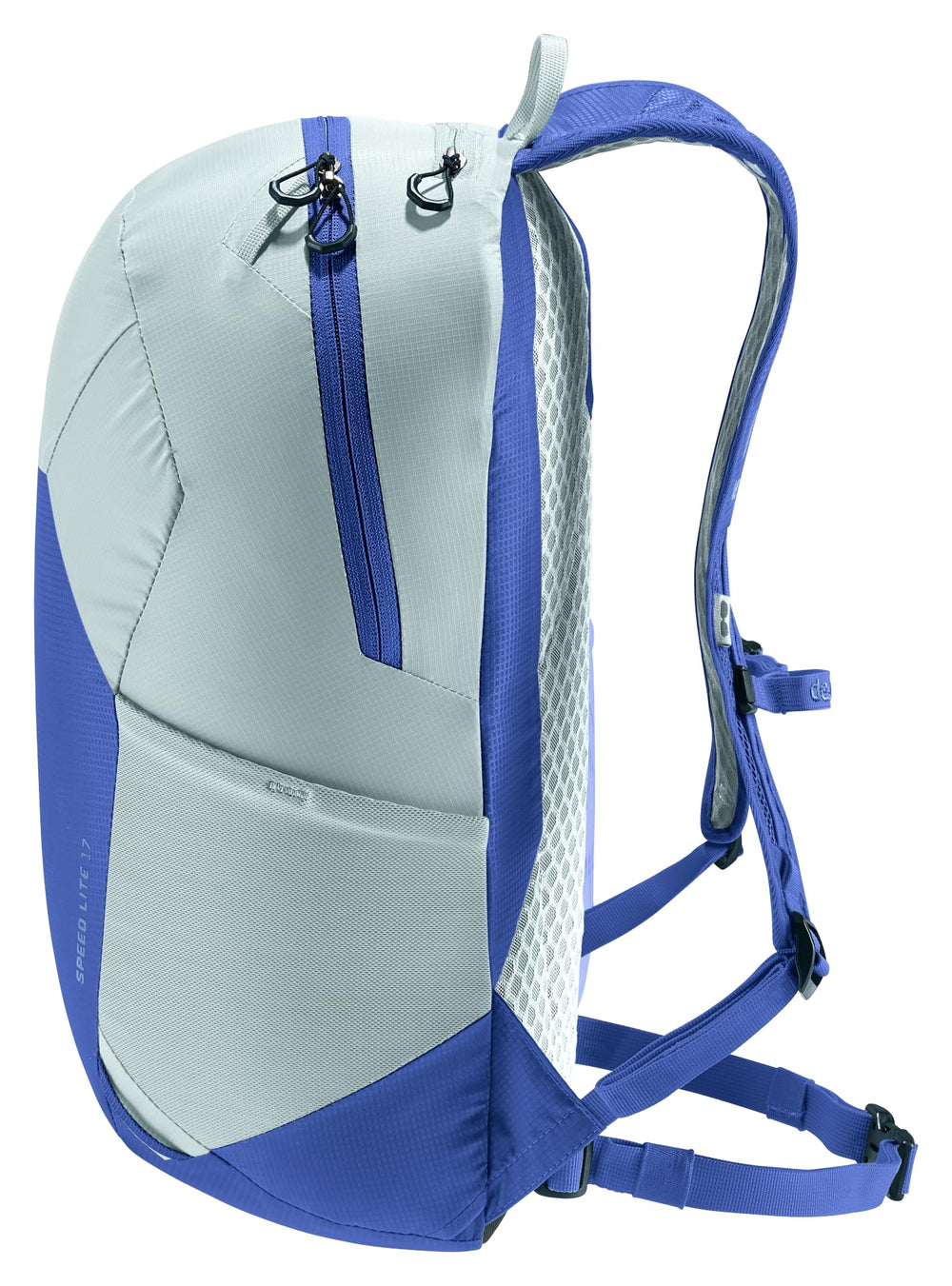 Deuter Speed Lite 17L top pocket for valuables and keys.
